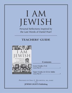 Front cover_I Am Jewish Teacher's Guide