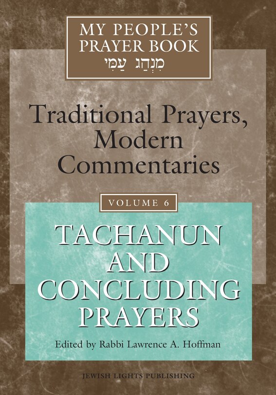 Front cover_My People's Prayer Book Vol 6