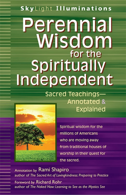 Front cover_Perennial Wisdom for the Spiritually Independent