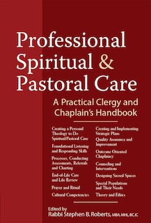 Front cover_Professional Spiritual & Pastoral Care