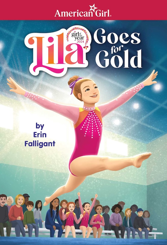 Front cover_Lila Goes for Gold (American Girl's Girl of the Year 2024)