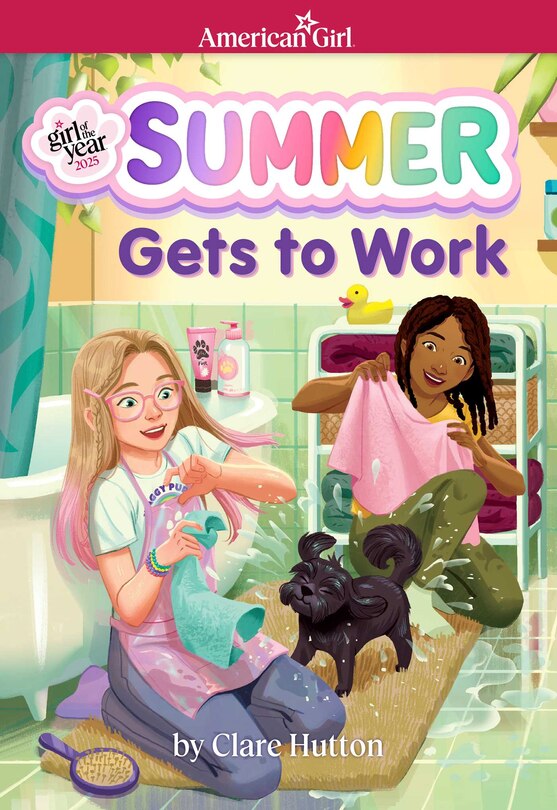Front cover_Summer Gets to Work (American Girl Girl of the Year 2025)