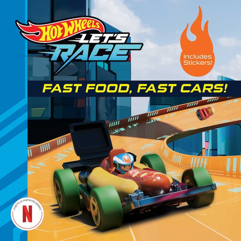 Couverture_Hot Wheels Let's Race: Fast Food, Fast Cars!