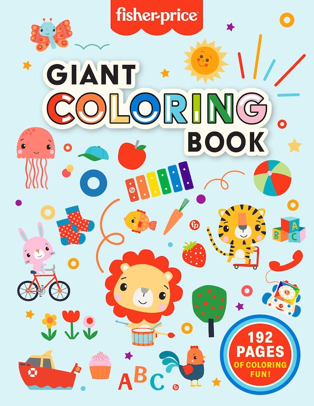 Front cover_Fisher-Price: Giant Coloring Book