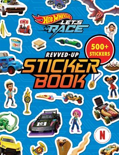 Front cover_Hot Wheels Let's Race: Revved-Up Sticker Book
