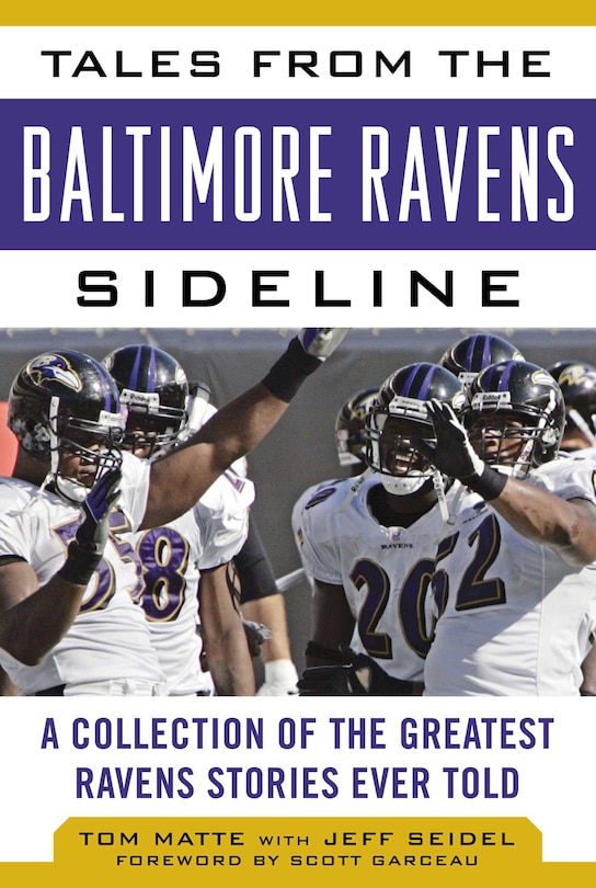 Couverture_Tales From The Baltimore Ravens Sideline