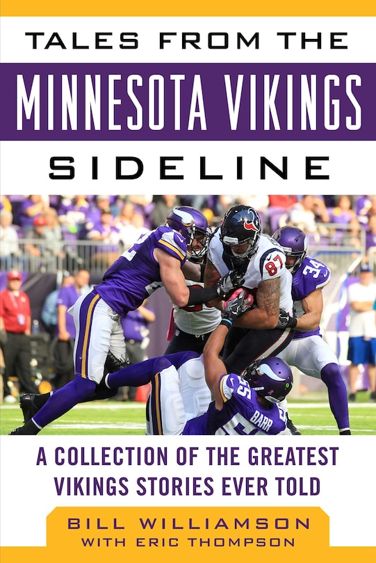 Front cover_Tales From The Minnesota Vikings Sideline