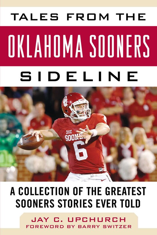 Front cover_Tales From The Oklahoma Sooners Sideline