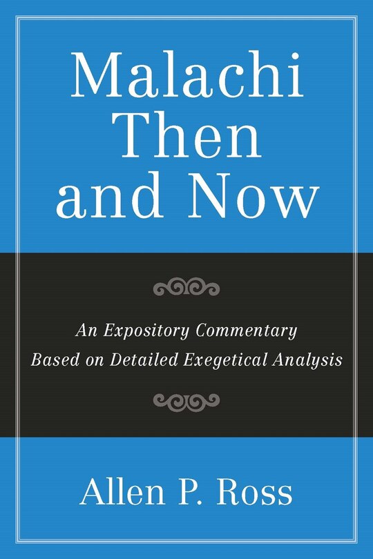 Front cover_Malachi Then And Now