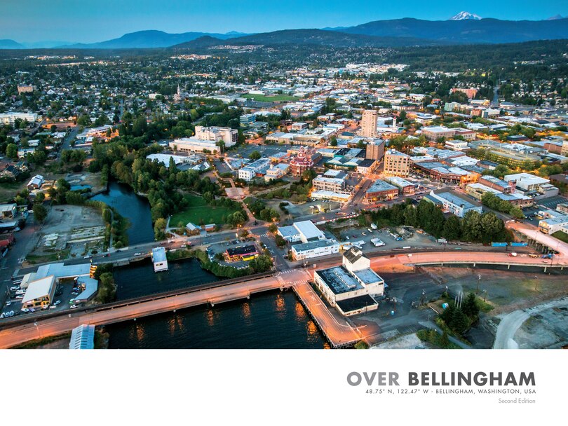 Over Bellingham: 48.75° N, 122.47° W - Bellingham, Washington, Usa