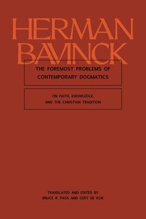 Couverture_The Foremost Problems of Contemporary Dogmatics