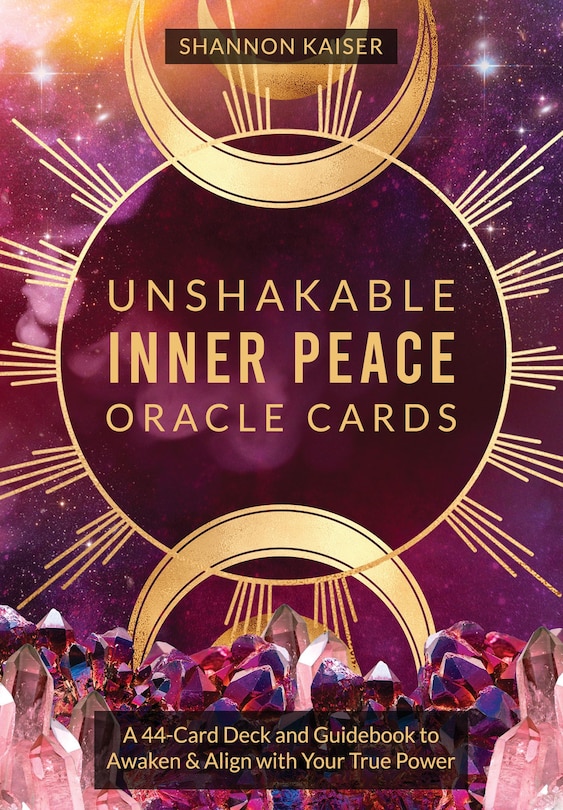 Front cover_Unshakable Inner Peace Oracle Cards