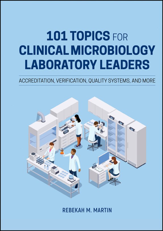Couverture_101 Topics for Clinical Microbiology Laboratory Leaders