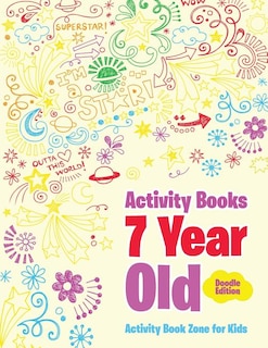 Front cover_Activity Books 7 Year Old Doodle Edition