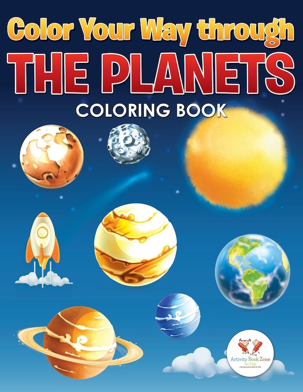 Front cover_Color Your Way Through the Planets Coloring Book
