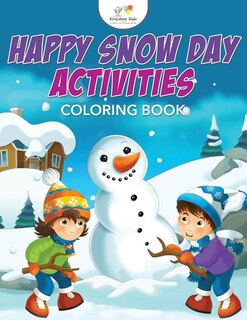 Couverture_Happy Snow Day Activities Coloring Book