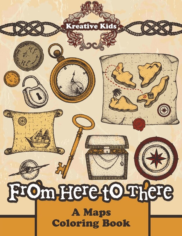 Couverture_From Here to There - A Maps Coloring Book