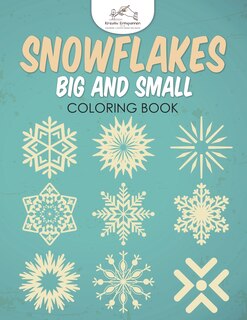 Front cover_Snowflakes Big and Small Coloring Book