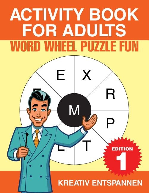 Couverture_Activity Book For Adults - Word Wheel Puzzle Fun Edition 1