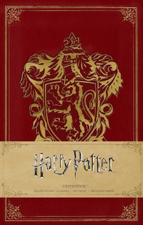 Front cover_Harry Potter: Gryffindor Ruled Pocket Journal