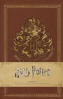 Front cover_Harry Potter: Hogwarts Ruled Pocket Journal