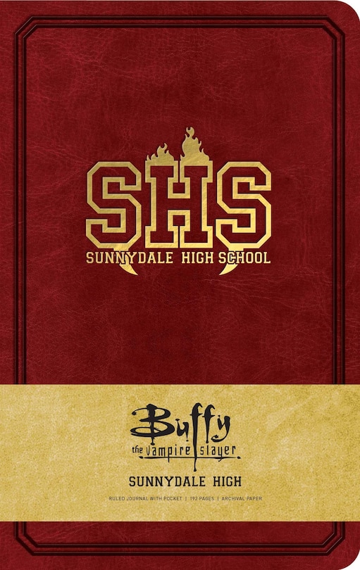 Front cover_Buffy the Vampire Slayer Sunnydale High Hardcover Ruled Journal