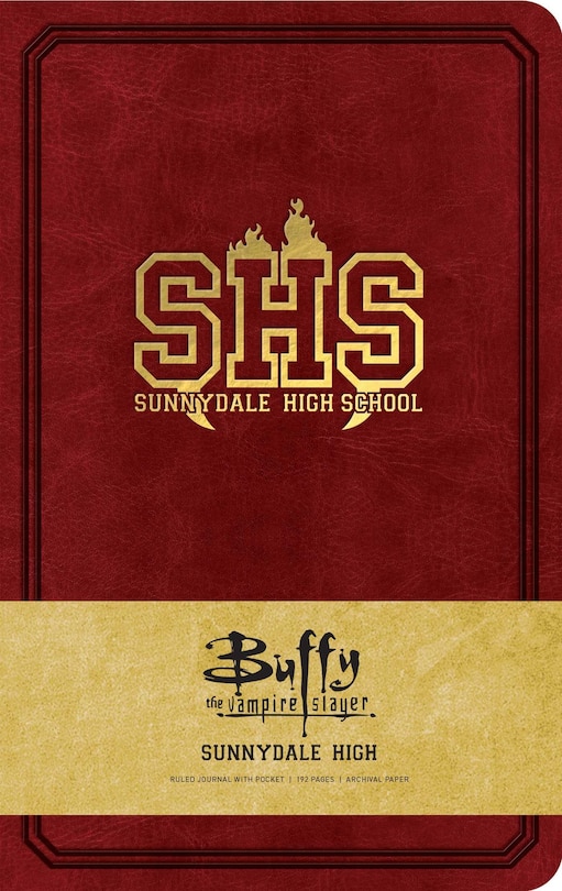 Buffy the Vampire Slayer Sunnydale High Hardcover Ruled Journal