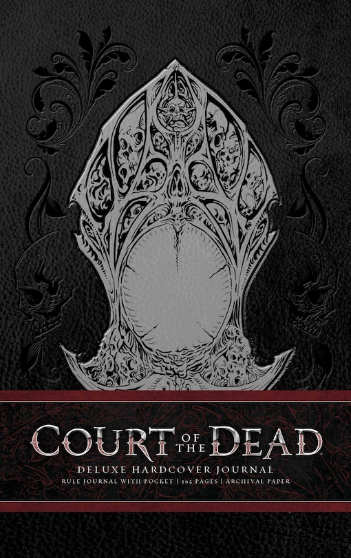 Front cover_Court of the Dead Hardcover Ruled Journal