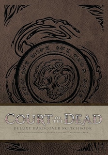 Front cover_Court of the Dead Hardcover Blank Sketchbook