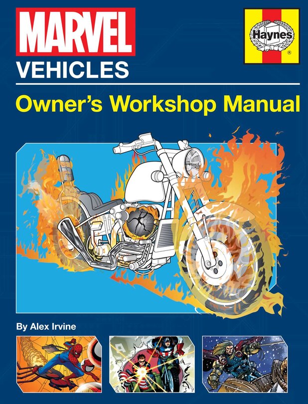 Front cover_Marvel Vehicles