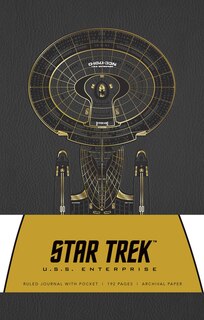 Star Trek Hardcover Ruled Journal: U.S.S. Enterprise