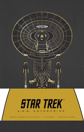 Star Trek Hardcover Ruled Journal: U.S.S. Enterprise