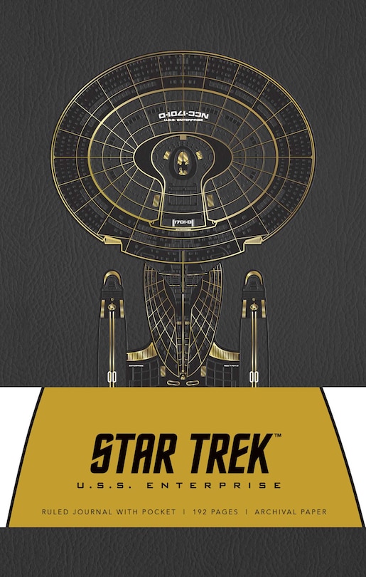 Front cover_Star Trek Hardcover Ruled Journal