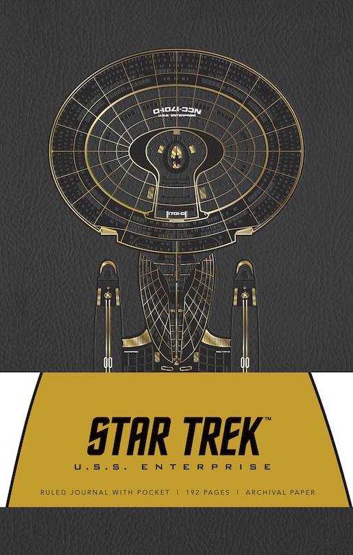 Star Trek Hardcover Ruled Journal: U.S.S. Enterprise