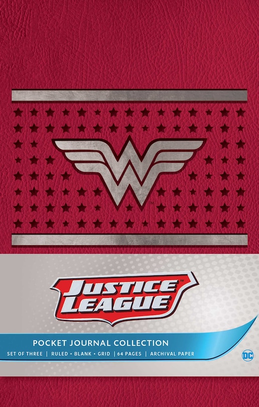 DC Comics: Justice League Pocket Journal Collection (Set of 3)