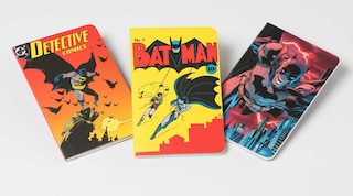 Front cover_DC Comics: Batman Through the Ages Pocket Notebook Collection (Set of 3)