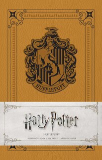 Front cover_Harry Potter: Hufflepuff Ruled Notebook