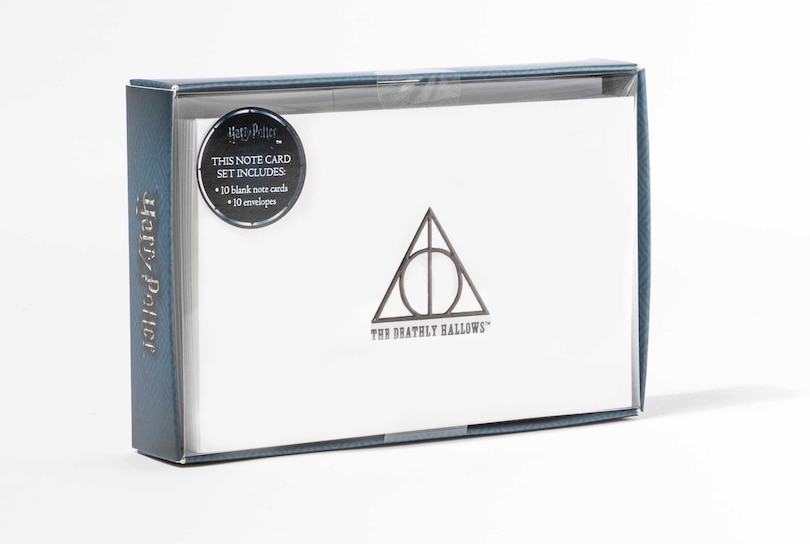 Front cover_Harry Potter: Deathly Hallows Foil Note Cards (Set of 10)