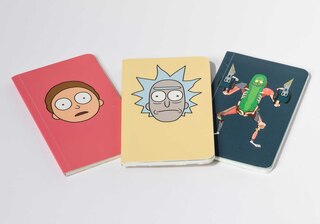Couverture_Rick and Morty: Pocket Notebook Collection (Set of 3)