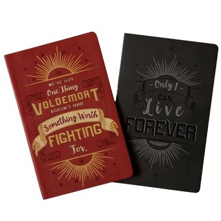 Couverture_Harry Potter: Character Notebook Collection (set Of 2)