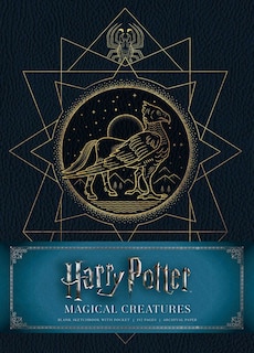 Couverture_Harry Potter: Magical Creatures Hardcover Blank Sketchbook
