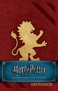 Front cover_Harry Potter: Gryffindor Hardcover Ruled Journal