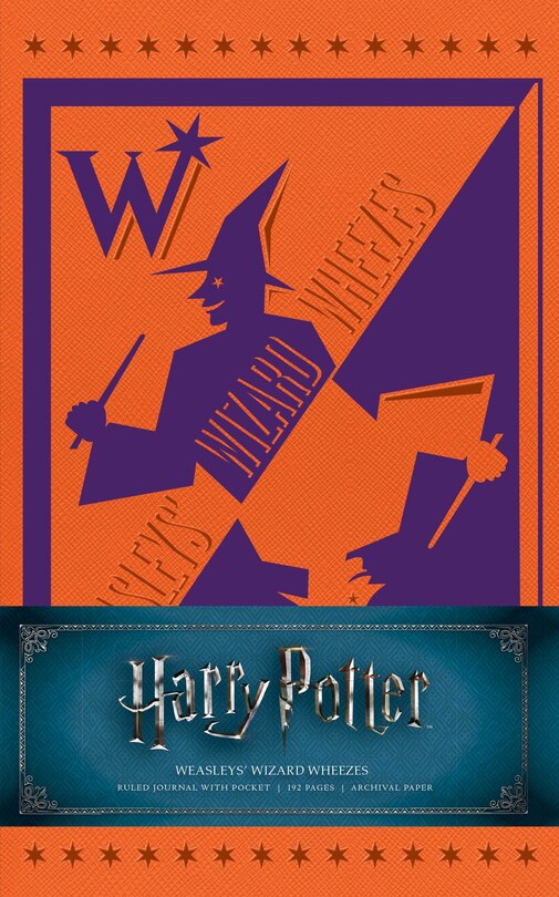 Couverture_Harry Potter: Weasleys' Wizard Wheezes Hardcover Ruled Journal