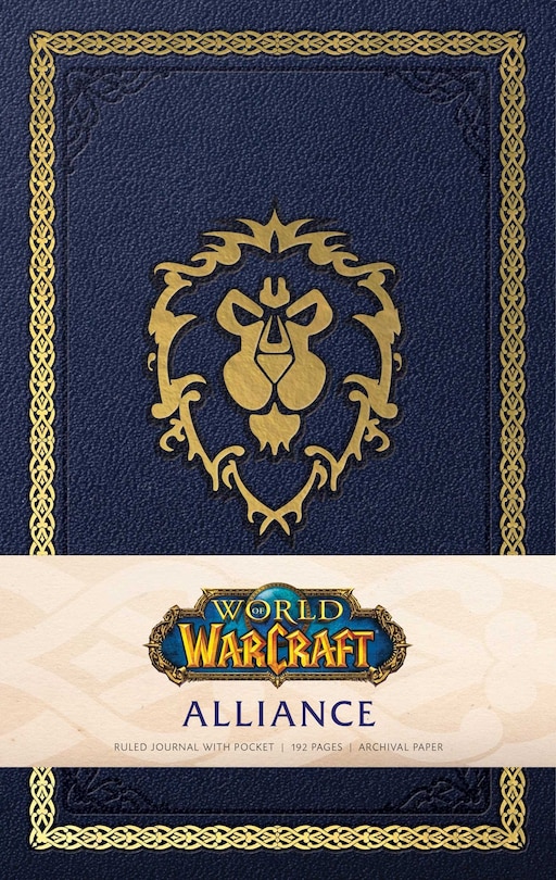 Front cover_World of Warcraft: Alliance Hardcover Ruled Journal
