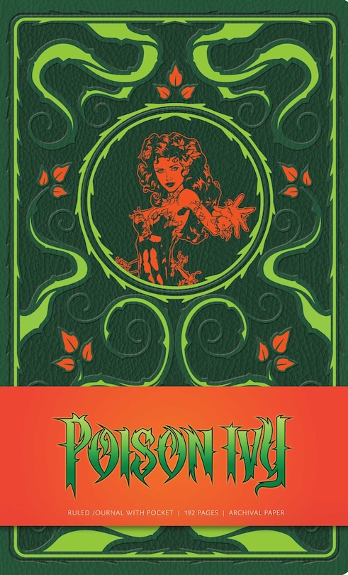 Front cover_DC Comics: Poison Ivy Hardcover Ruled Journal