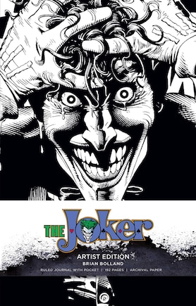 DC Comics: The Joker Hardcover Ruled Journal: Artist Edition: Brian Bolland