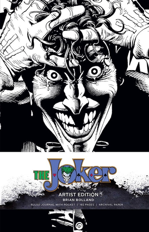Couverture_DC Comics: The Joker Hardcover Ruled Journal: Artist Edition