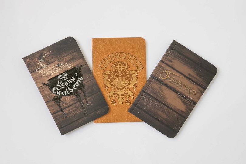 Couverture_Harry Potter: Diagon Alley Pocket Notebook Collection (Set of 3)