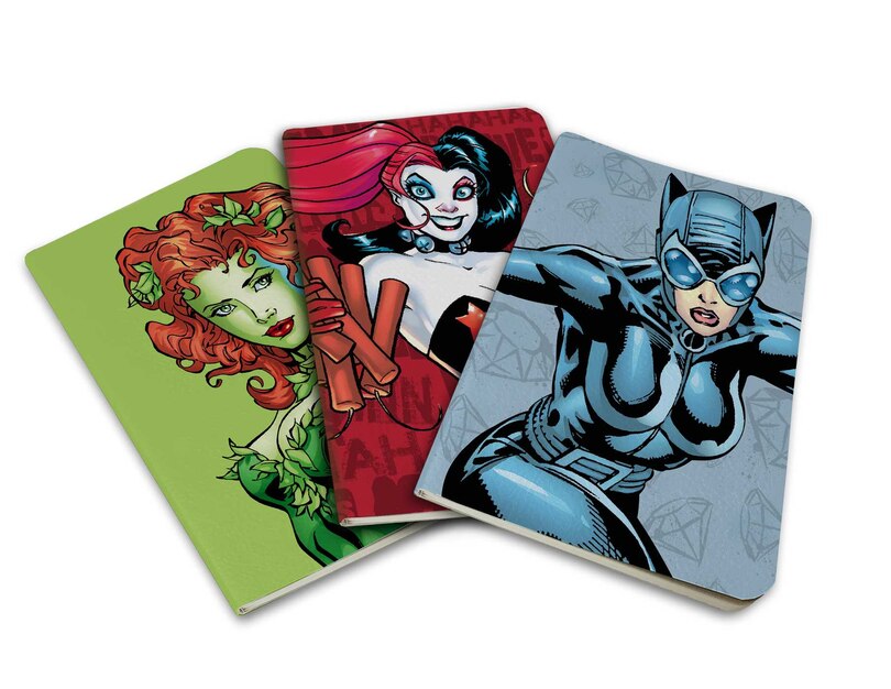 Front cover_DC Comics: Sirens Pocket Notebook Collection (Set of 3)