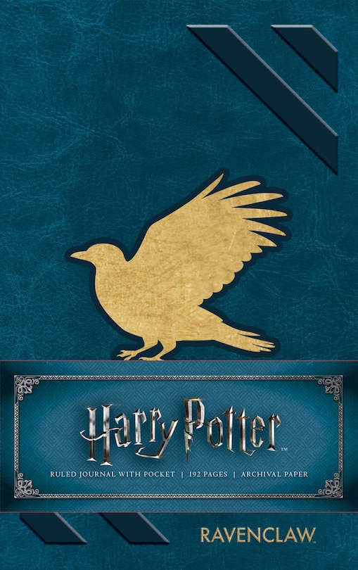 Front cover_Harry Potter: Ravenclaw Ruled Pocket Journal